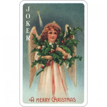 Kosmetinis defektas Old Time Christmas Angels žaidimų kortos US Games Systems